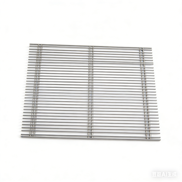 Heavy Duty 304 Stainless Steel Rectangular Grill Net For Outdoor BBQ Cooking