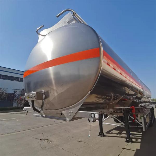 2 Axles 3 Axles Tri Axle Fuel Tanker Trailer Capacity 42000L  11000 Gallon
