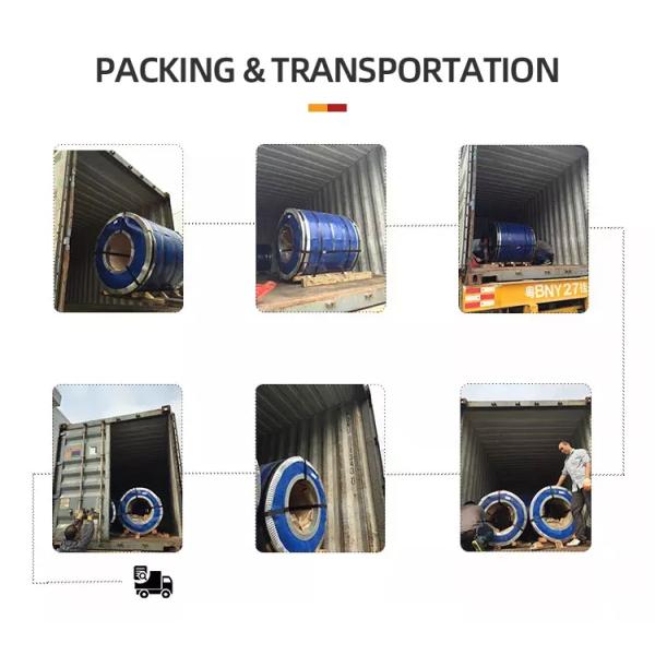 Thickened Cold Rolled SS 316 Coil , Anti Wear Stainless Steel Strip Coil