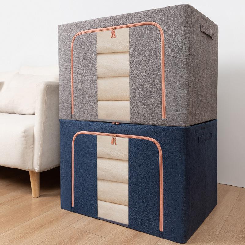 Hot Selling Folding Wardrobe Clothing Organizer Collapsible Oxford Storage Box for Home Use