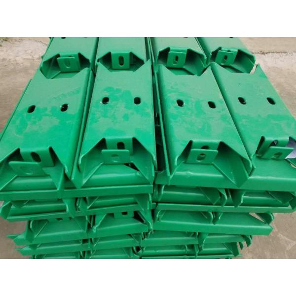 Внешняя безопасность W-beam Thermal Spray Highway Guardrail Bracket с W-beam дизайном