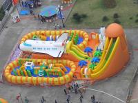 Chambre de saut personnalisable Centre de divertissement familial Fête de maison de saut en PVC gonflable