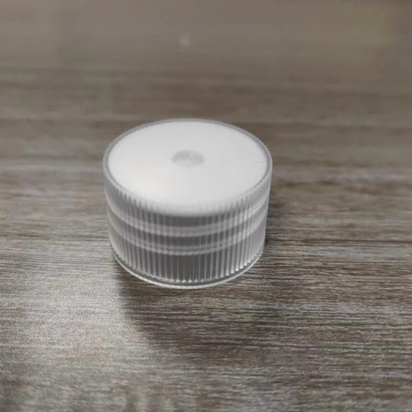Chemical Liquid PP Plastic Cap With Vent Hole 28/410