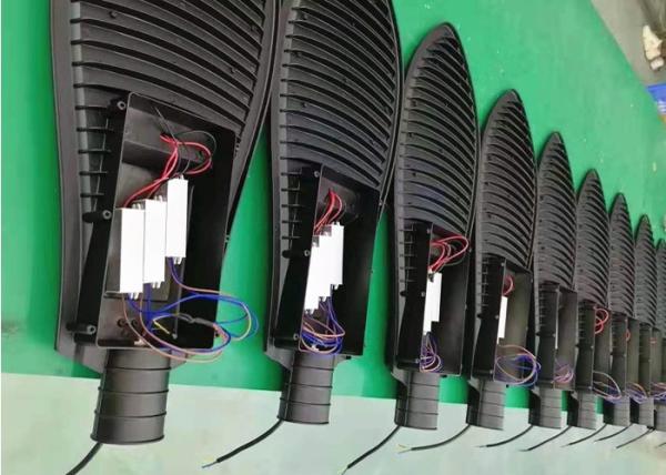 SMD led street light 50W 100W 150W 200W black aluminum street lamp 6500k high lumen led street light