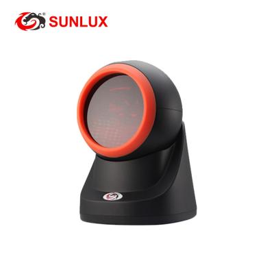 Auto aprovação Omnidirectional de varredura do CE de Shell do preto do varredor do código de barras do laser