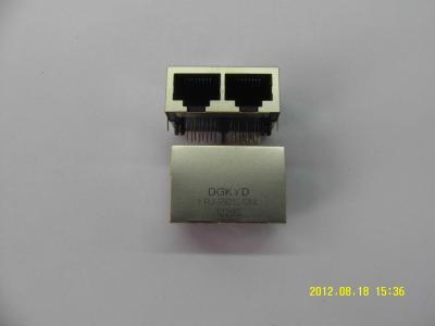 90 o porto lateral RJ45 Jack modular da entrada 2 do grau sem transformador, bate abaixo de 21.3mm