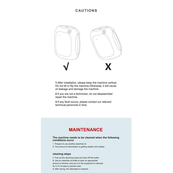 CE коммерческий ароматный диффузер 500м2 10W воздушный ароматный диффузер