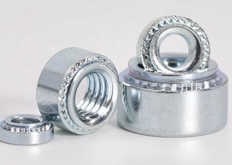 Metal Fasteners Heavy Hex Nuts / Press Panel Nut Steel Material M5 X 25 Size