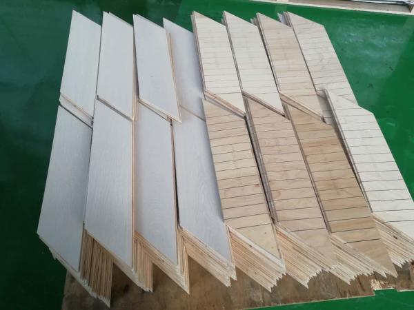 Chervon in Oak engineered wood flooring with different stains, Chervon oak floors