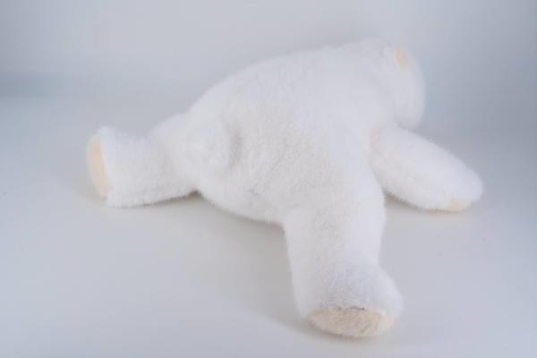Eco Friendly Polar White Bear Plush Toy Multiple Sizes Safe And Soft