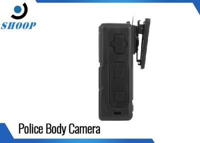 câmera gasta do corpo Wearable da polícia 1296P 12 horas que gravam a visão noturna de GPS IR