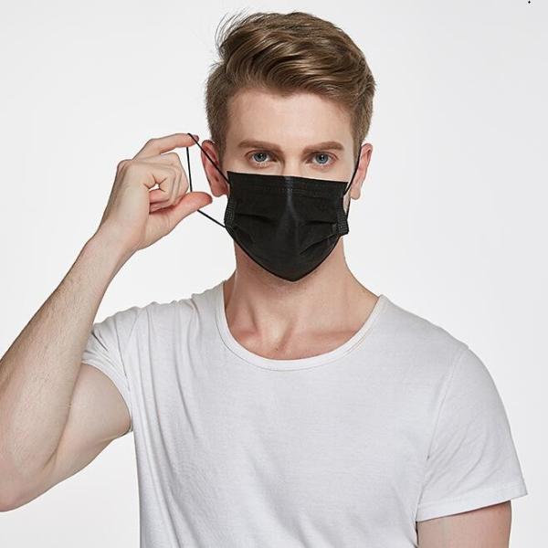 S&J EN14683 High saturation disposable blue colorful 4 ply Ear-loop plate medical surgical Face Mask