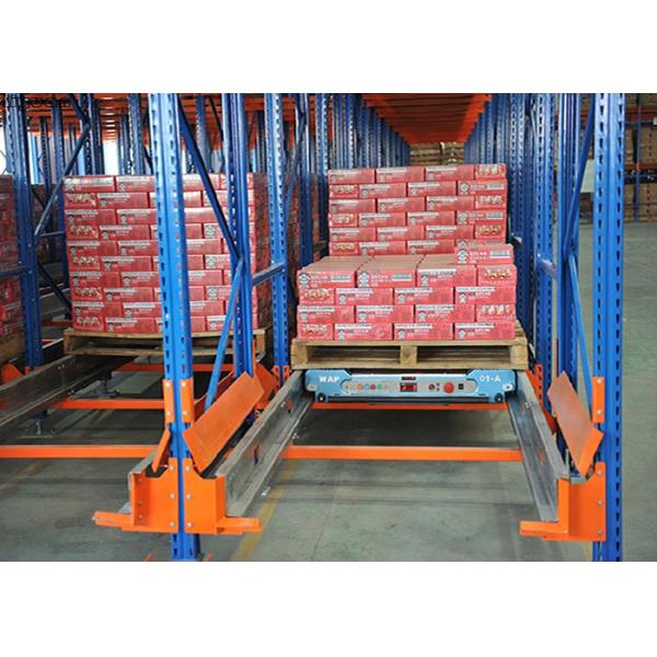 Flexible Material Racking System , Radio Shuttle Warehouse Racking System
