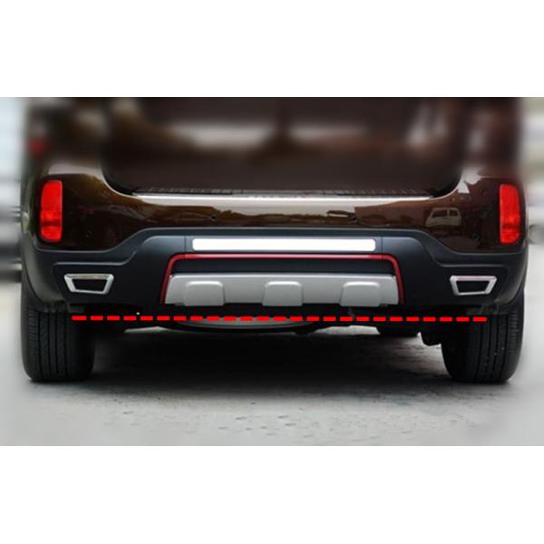 Sport Type Car Bumper Guard For KIA SORENTO 2013 , ABS Front Guard and Rear Guard with Red Trim