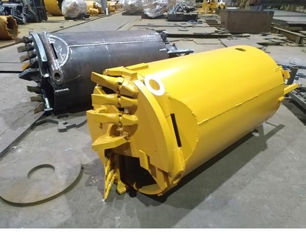 1500mm Diameter 16mm Thickness Bucket Auger Drilling For Bored Piles