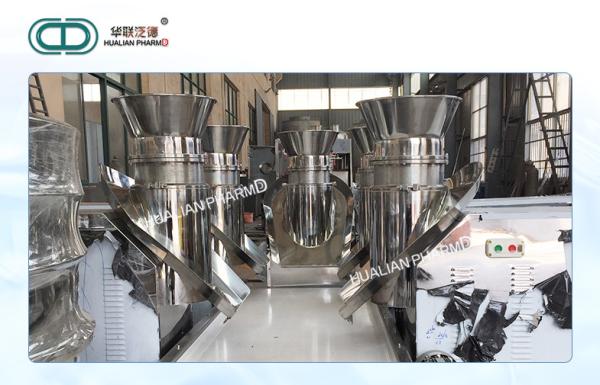 Revolving Granulator Machine For Pharmaceuticals Chemical Food , ISO / GMP