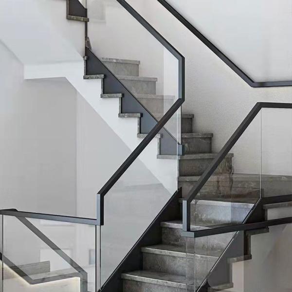 Le profil en aluminium de balustrade a expulsé le profil en aluminium 25mm d'U 20mm 12mm 10mm