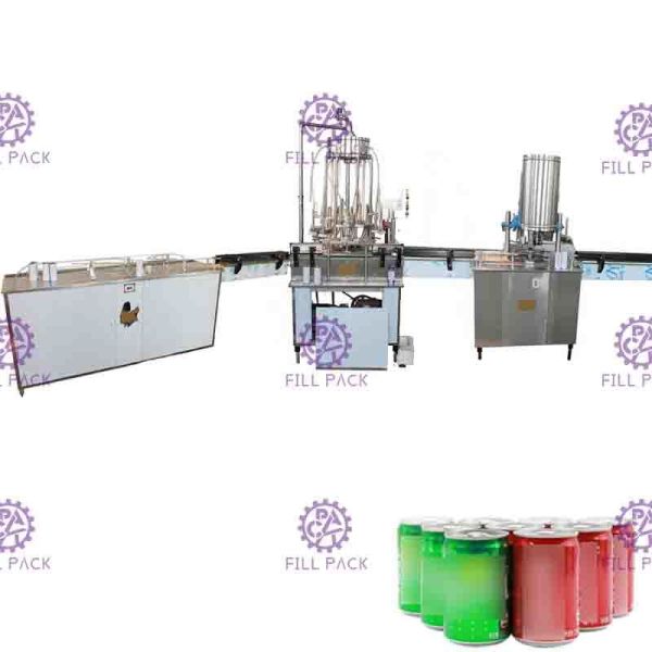 Balanced Pressure Soft Drink Filling Machine 2000BPH For Carbonated Drinks