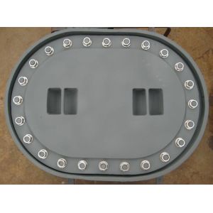 Stainless Steel Ship Hatch Cover Round Angle Watertight / Weathertight