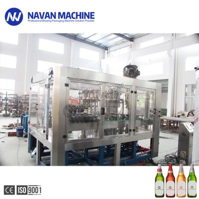 Stainless Steel Spiral Conveyor Beer Glass Bottle Crown Cap Filling Machine