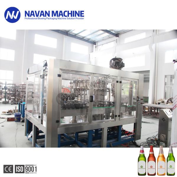 Stainless Steel Spiral Conveyor Beer Glass Bottle Crown Cap Filling Machine