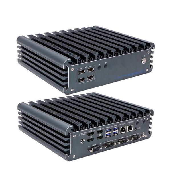 IBOX-3226 Quad Core Fanless Industrial Mini PC with 64GB RAM for Industrial Automation