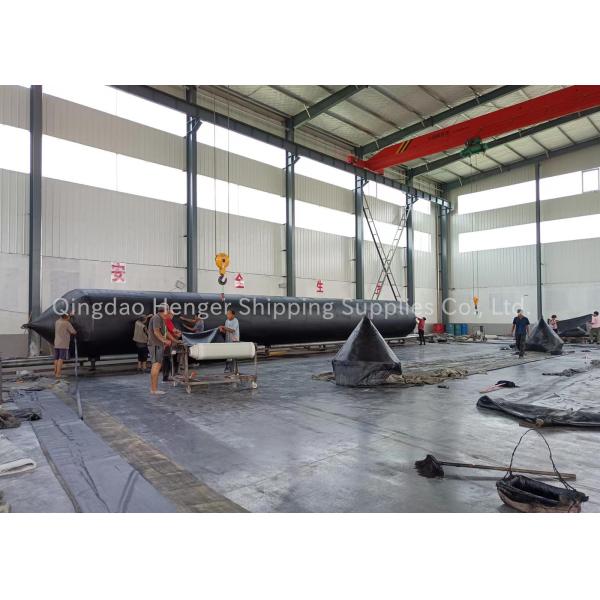 艦船発射エアバッグ 救出/着陸用の海上用ゴムエアバッグ