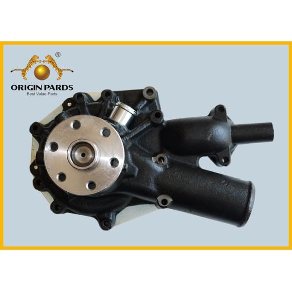 Black ISUZU Water Pump For 6HK1 Diesel Engine , HITACHI Excavator Forklift High Strength Iron 1-13650133-0