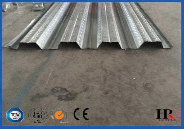Structural Metal Deck Roll Forming Machine / Roof Sheet Making Machine
