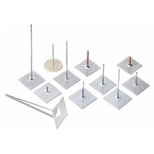 Ganchos autoadesivos projetados da isolação, âncoras anulares da isolação do sulco