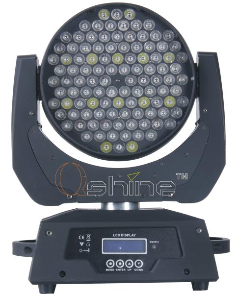 Multi - Color LED Wash Moving Head 108pcs Wireless Controller 15 Channels