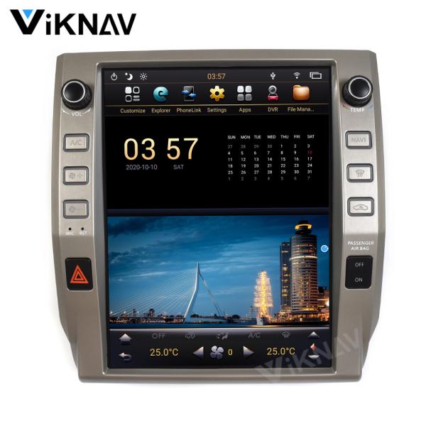 12.1 дюймовый сенсорный стерео для 2014--2019 NissanTundra GPS навигация Мультимедийный проигрыватель Беспроводной Carplay BT 4G