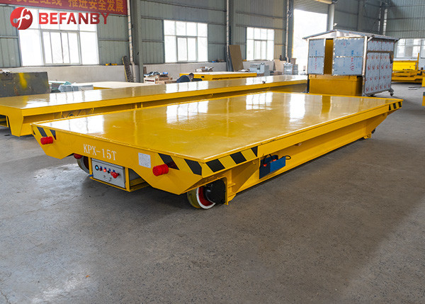 Электрическая промышленная батарея отслеживала тележки 20m/минута с емкостью нагрузки 1ton