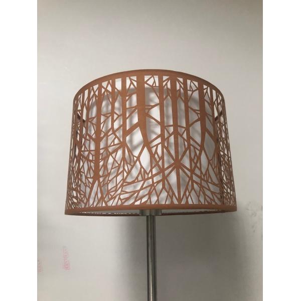 Hollow Tree Laser Cut Metal Lamp Shade White Inner 300*200MM