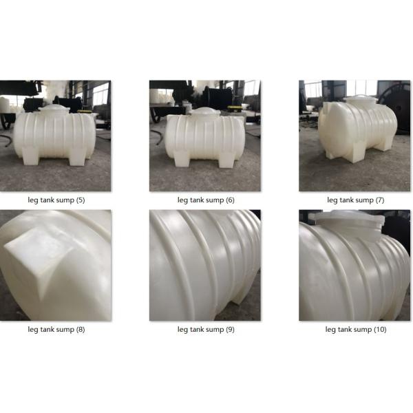 500L Roto-Mold Горизонтальная опора PCO Poly Transport Tank с насосом