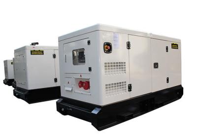 3 gerador portátil 30KVA residencial 24KW da C.A. de Polo MCCB com anti - a vibração montou o sistema