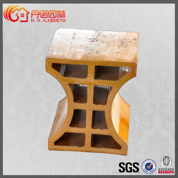 50/100mm Decorative Hollow Bricks For Classical Window Wall Ventilation Block
