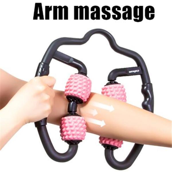 Двойник ролика массажа пункта пуска ДУГИ портативный подковообразный встал на сторону