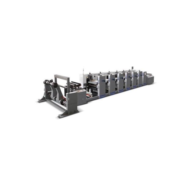 Unit Type  Flexo Printing Machine IR Drying Stable Operating Auto Splicing