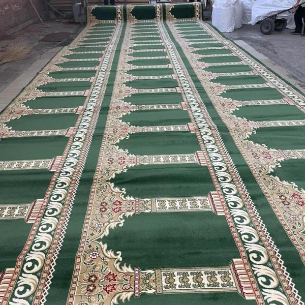 Wall to Wall Muslim Mosque Carpet Customized for Your Mosque's Needs and Style