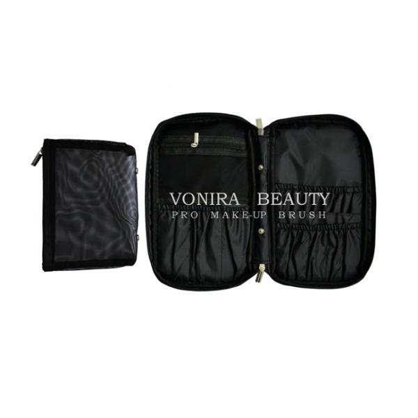 Профессиональная многофункциональная сумка косметики случая Фолио сумки молнии щетки макияжа