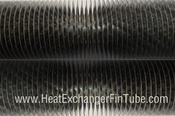 TP304 / 304L SMLS Stainless Steel Crimped fin tube , OD15.88mm