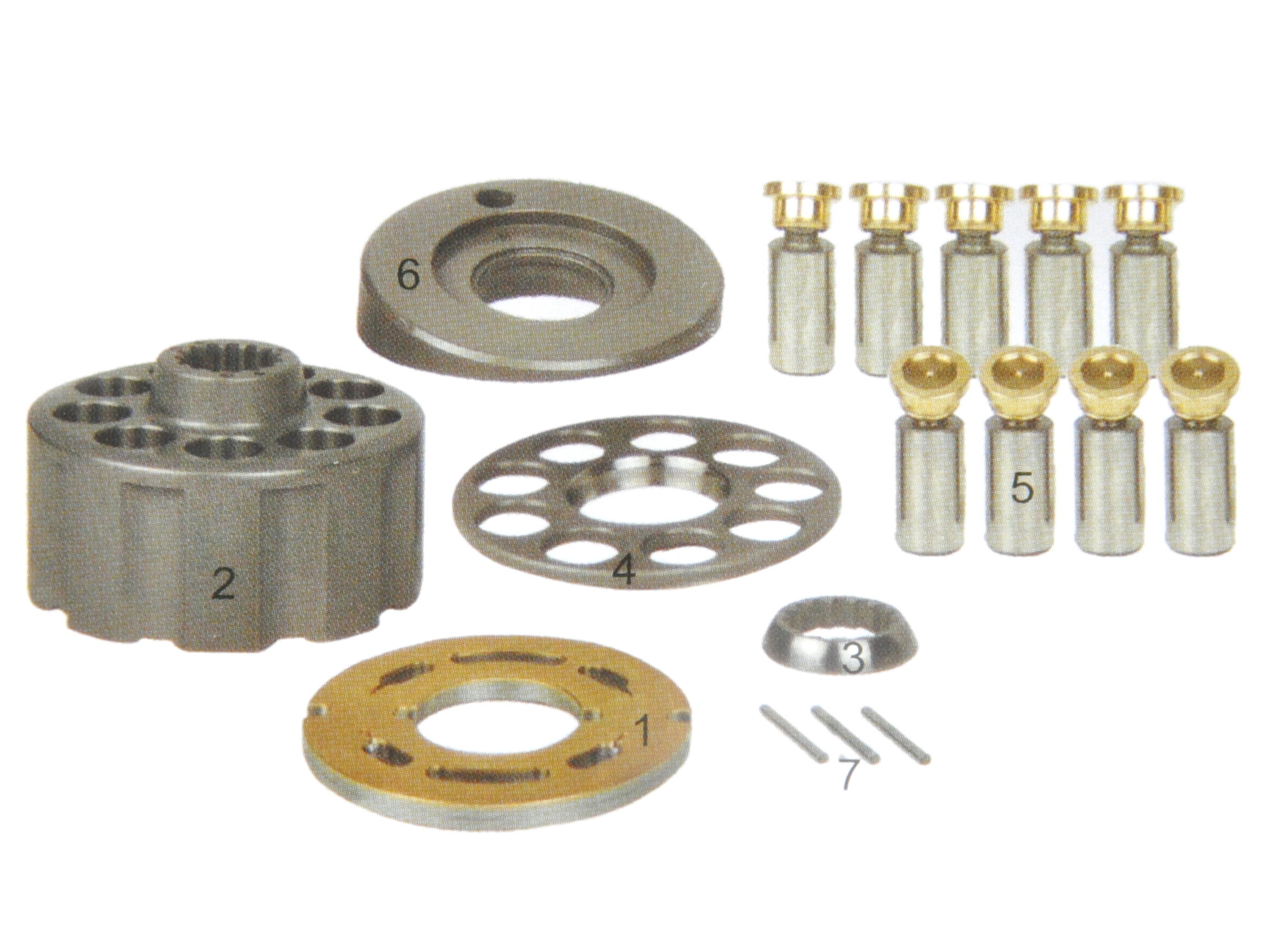Excavator Hydraulic Parts Swash Plate Assembly Cam Rocker Arm R400-3 Cradle