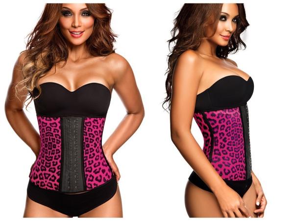 9 Steel Bones SGS Latex Gym Waist Trainer Lycra Slimming Cincher