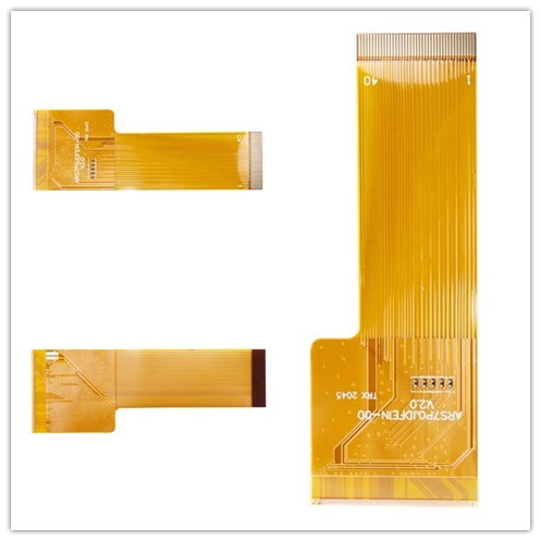 Доска PCB гибкого трубопровода фильма полимера 0.1mm легковес Pcb гибкого трубопровода 2 слоев твердый