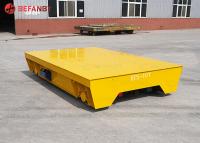O trilho roda o carro de transferência da bateria para pré-fabricou a oficina concreta 120T