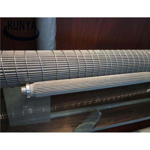 Melt 0.2um 2.0 MPa Sintered Metal Powder Filter Glass Media Strainer