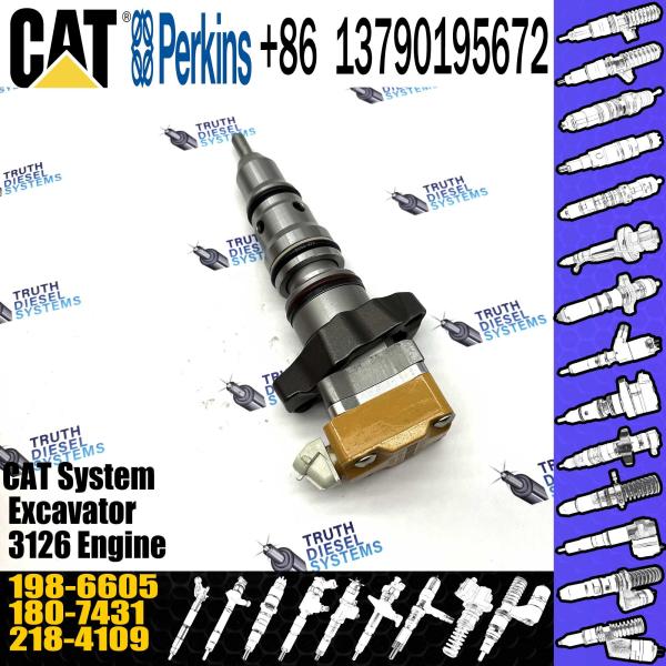 Série comum do CAT 1986605for 325C E325C do injetor de combustível diesel 198-6605 do trilho do injetor do motor diesel do CAT