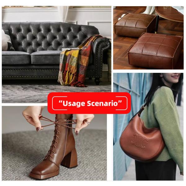 Microfiber PVC Leather for Furniture Upholstery Waterproof Abrasion-Resistant