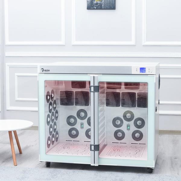 Sala de secagem profissional 2700W do ANIMAL DE ESTIMAÇÃO, ventilador de baixo nível de ruído 451L da preparação do cão